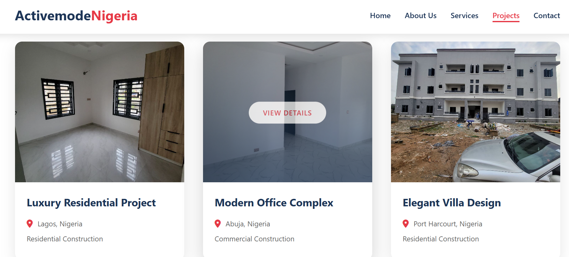 ActiveMode real estate platform – web development project